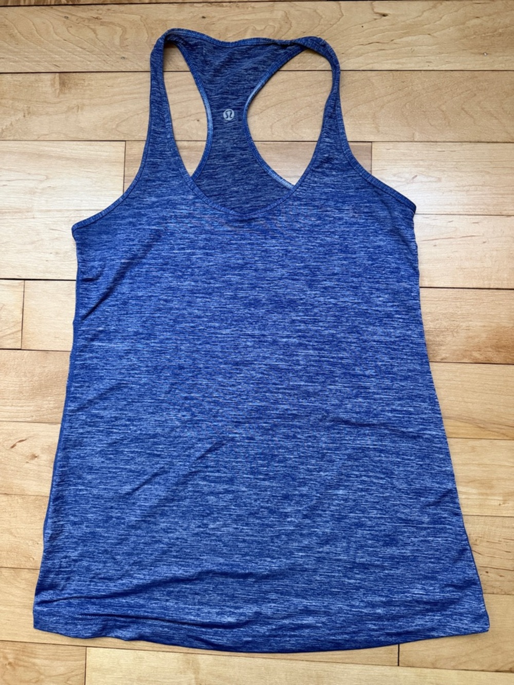 lululemon athletica Heathered purple racerback Tank